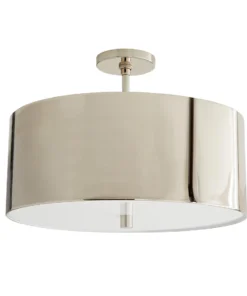 Arteriors Home Tarbell Semi Flush Polished Nickel New Arrivals