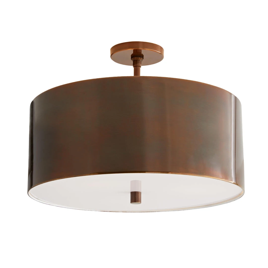 Arteriors Home Tarbell Semi Flush Heritage Brass New Arrivals 5 Arteriors Home Tarbell Semi Flush Heritage Brass New Arrivals