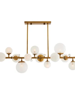 Arteriors Home New Arrivals Troon Chandelier Antique Brass