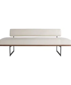 Arteriors Home Tuck Bench Ivory Leather New Arrivals