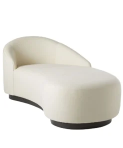 Arteriors Home Turner Chaise Muslin Grey Ash