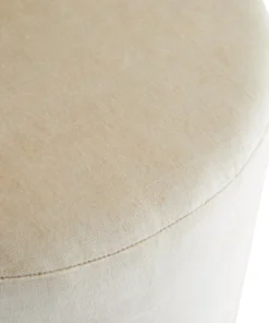 Arteriors Home Warby Ottoman Sterling Velvet