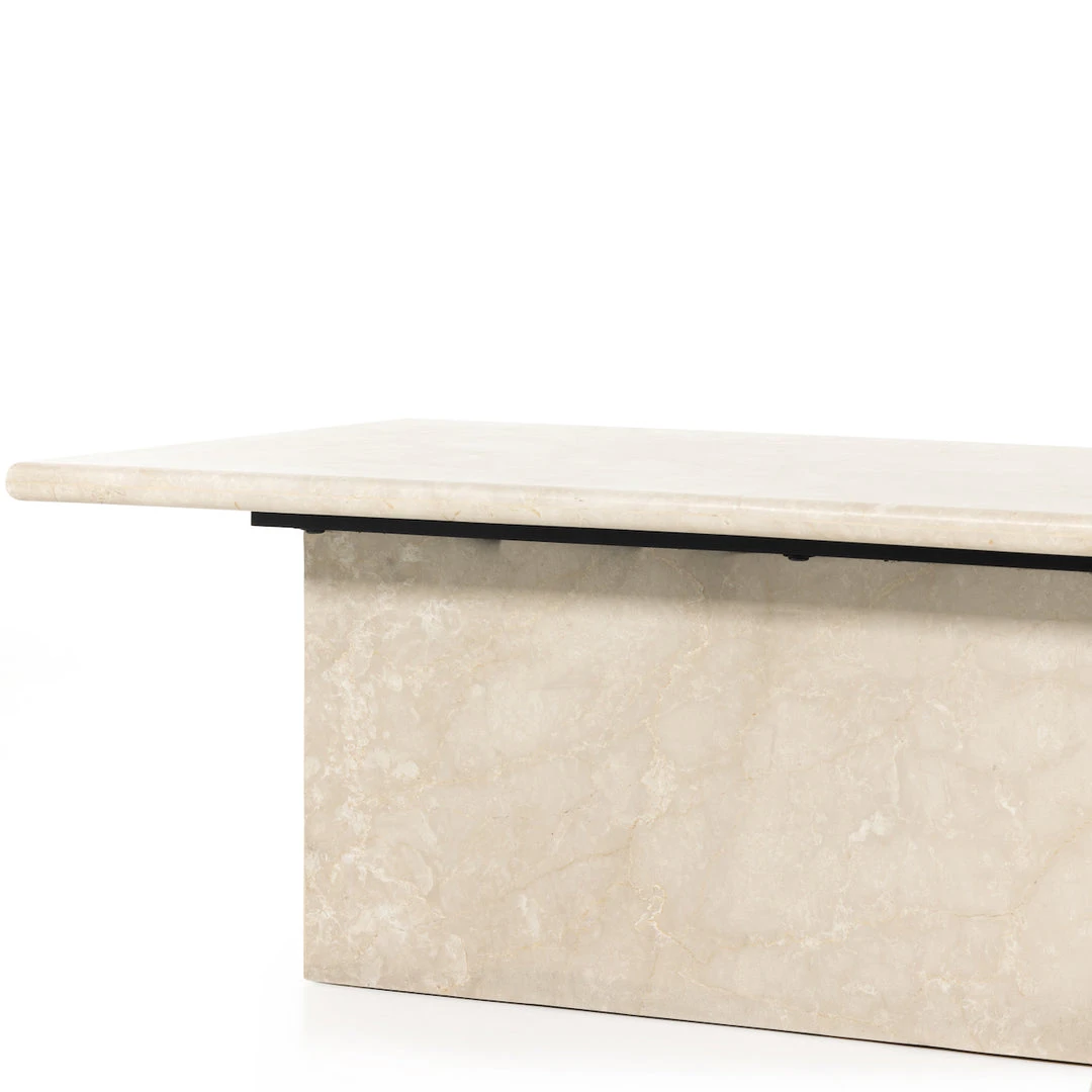 Four Hands New Arrivals Arum Coffee Table Cream Marble 11 Four Hands New Arrivals Arum Coffee Table Cream Marble