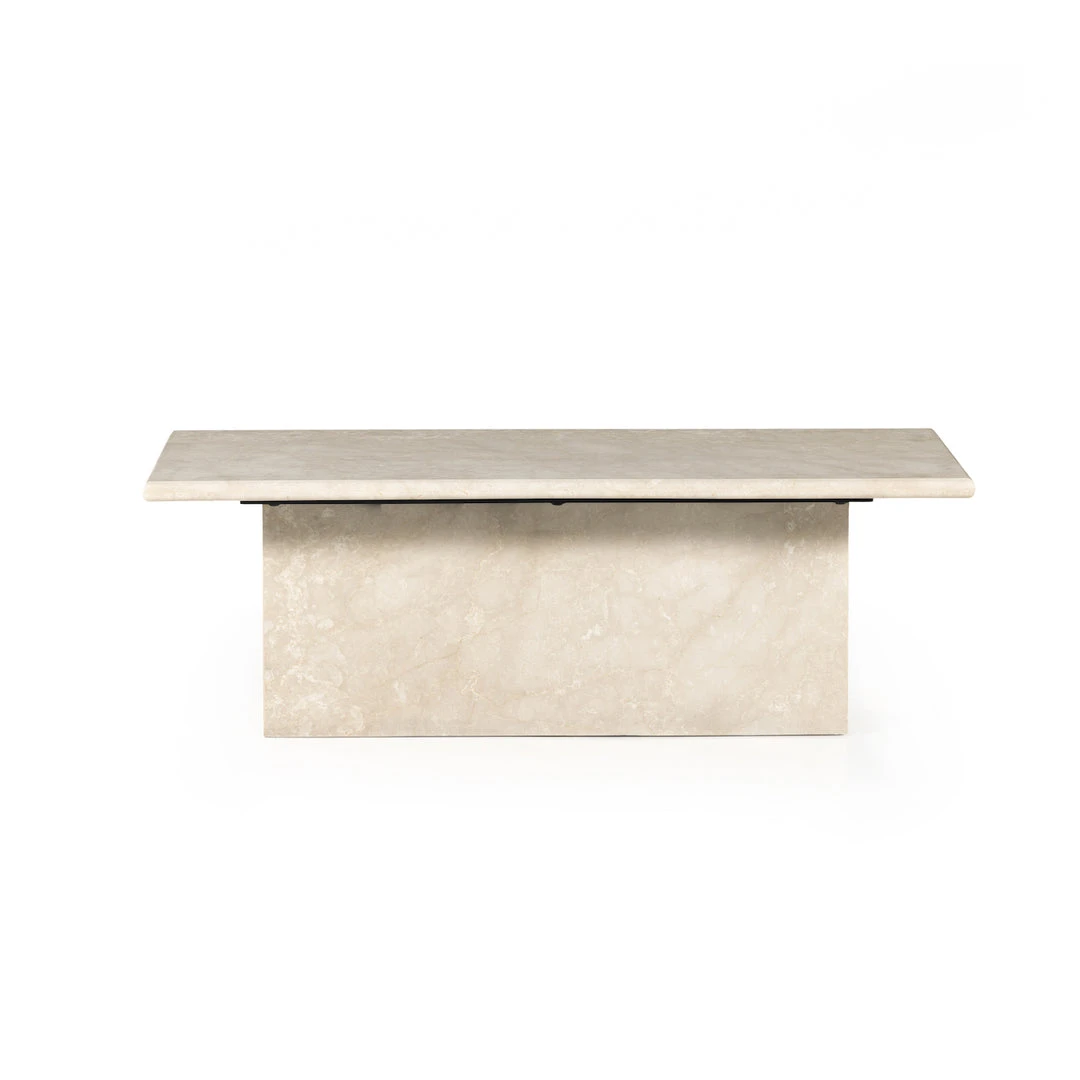 Four Hands New Arrivals Arum Coffee Table Cream Marble 8 Four Hands New Arrivals Arum Coffee Table Cream Marble