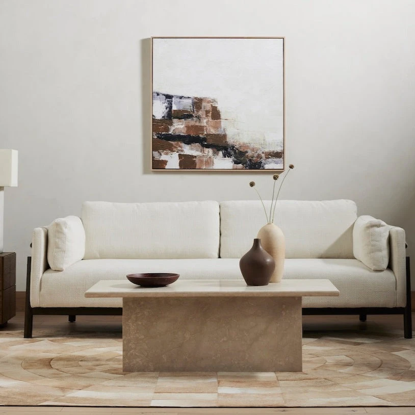 Four Hands New Arrivals Arum Coffee Table Cream Marble 7 Four Hands New Arrivals Arum Coffee Table Cream Marble