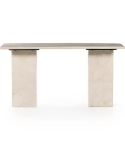 Four Hands New Arrivals Arum Desk Cream Marble