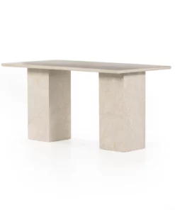 Four Hands New Arrivals Arum Desk Cream Marble