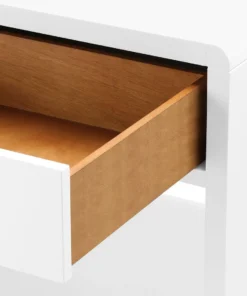 Bungalow 5 Benjamin 1 Drawer Side Table White New Arrivals