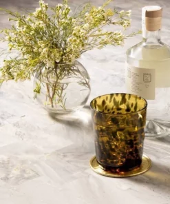 Blue Pheasant New Arrivals Andrew Tumbler Set Tortoiseshell Set Of 6