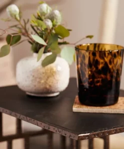 Blue Pheasant New Arrivals Andrew Tumbler Set Tortoiseshell Set Of 6