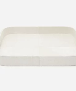 Blue Pheasant New Arrivals Browmley Tray White Hide