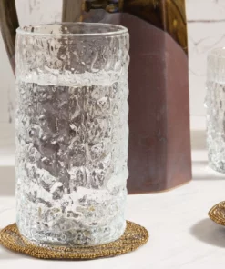 Blue Pheasant New Arrivals Fredrick Highball Glass Clear Set Of 6