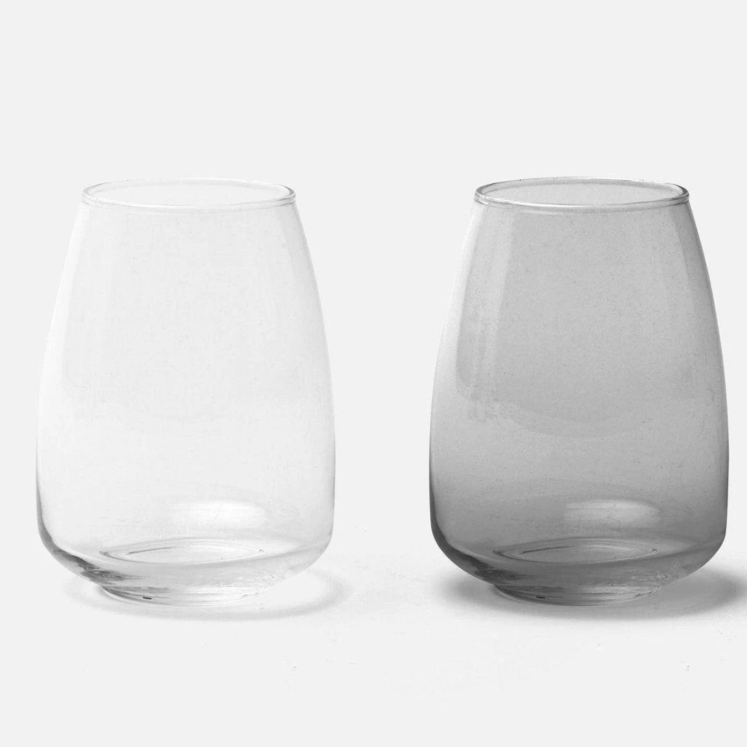 Blue Pheasant Mia Tumbler Smoke Set Of 6 5 Blue Pheasant Mia Tumbler Smoke Set Of 6