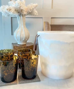 Blue Pheasant New Arrivals Tanner Coaster Set Gray