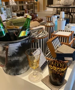 Blue Pheasant New Arrivals Andrew Tumbler Set Tortoiseshell Set Of 6