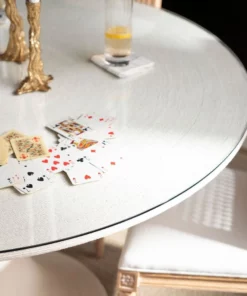 Bungalow 5 New Arrivals Rope Dining Table White