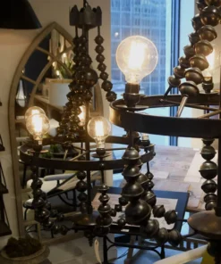 BoBo Intriguing Objects New Arrivals Metal Beaded Chandelier Small