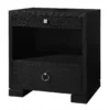 Bungalow 5 Frances 2 Drawer Side Table Black New Arrivals