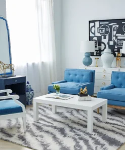 Bungalow 5 Parsons Coffee Table White New Arrivals