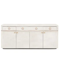 Bungalow 5 New Arrivals Andre Three Drawer And Four Door Cabinet White