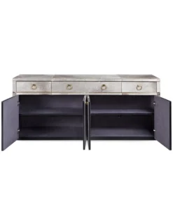 Bungalow 5 New Arrivals Andre Three Drawer And Four Door Cabinet Gray