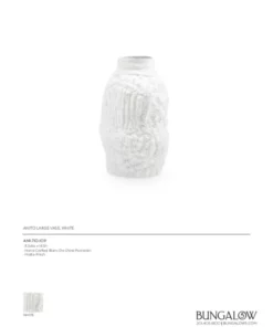 Bungalow 5 Anito Vase Large White New Arrivals