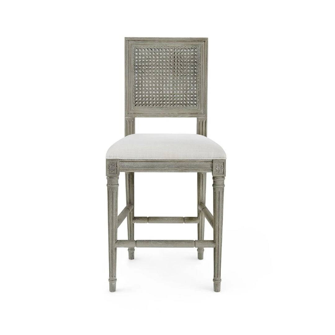 Bungalow 5 Annette Counter Stool Gray New Arrivals 5 Bungalow 5 Annette Counter Stool Gray New Arrivals