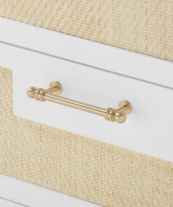 Bungalow 5 New Arrivals Astor 3 Drawer Side Table White