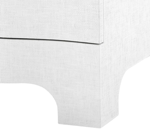 Bungalow 5 New Arrivals Bardot 3 Drawer Side Table White 8 Bungalow 5 New Arrivals Bardot 3 Drawer Side Table White