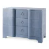 Bungalow 5 Bardot Large 3 Drawer Navy Blue 2 Bungalow 5 Bardot Large 3 Drawer Navy Blue