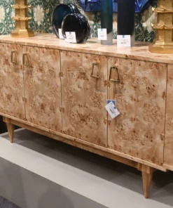 Bungalow 5 Beau 4 Door Cabinet Burl