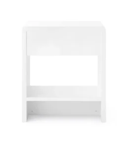 Bungalow 5 Benjamin 1 Drawer Side Table White New Arrivals