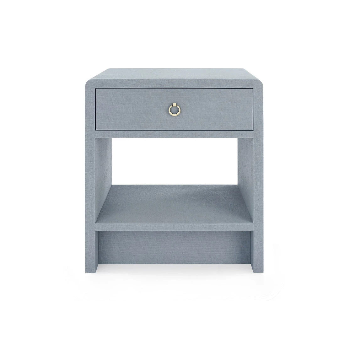 Bungalow 5 New Arrivals Benjamin 1 Drawer Side Table Gray 4 Bungalow 5 New Arrivals Benjamin 1 Drawer Side Table Gray