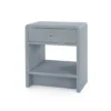 Bungalow 5 New Arrivals Benjamin 1 Drawer Side Table Gray