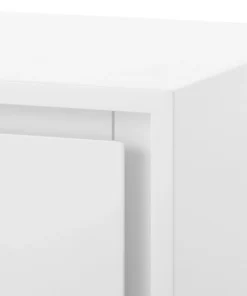 Bungalow 5 Bergamo Three Drawer Side Table White 21 Bungalow 5 Bergamo Three Drawer Side Table White