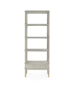 Bungalow 5 Bertram Etagere Grey Cerused Oak New Arrivals