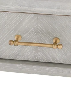 Bungalow 5 Bertram Etagere Grey Cerused Oak New Arrivals