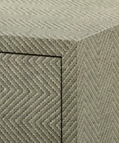 Bungalow 5 Brittany Large 3 Drawer Chest Gray Tweed New Arrivals