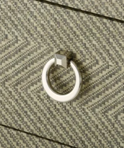 Bungalow 5 Brittany Large 3 Drawer Chest Gray Tweed New Arrivals