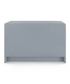 Bungalow 5 New Arrivals Bryant Linen Extra Large 6 Drawer Chest Gray