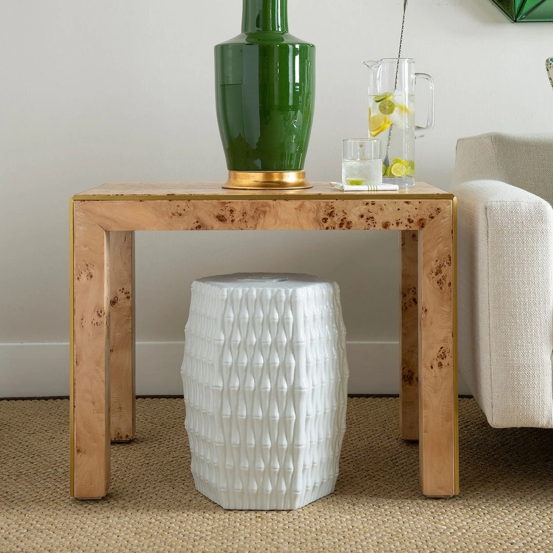 Bungalow 5 Burma Stool Or Side Table White 7 Bungalow 5 Burma Stool Or Side Table White