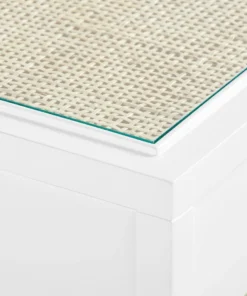 Bungalow 5 Caanan 1 Drawer Side Table White New Arrivals