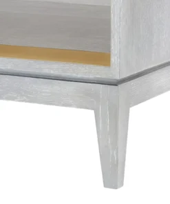 Bungalow 5 Cameron 1 Drawer Side Table Gray