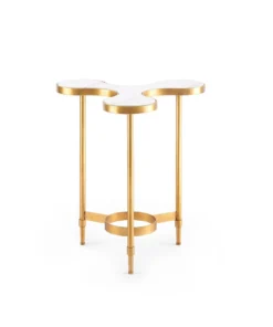 Bungalow 5 New Arrivals Clover Side Table White