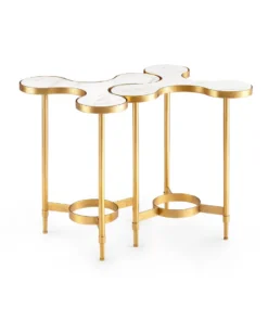 Bungalow 5 New Arrivals Clover Side Table White