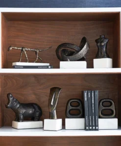 Bungalow 5 New Arrivals Delos Statue Pair Bronze 10 Bungalow 5 New Arrivals Delos Statue Pair Bronze