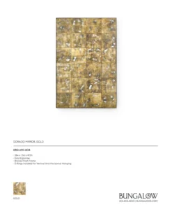Bungalow 5 New Arrivals Dorado Mirror Antique Gold