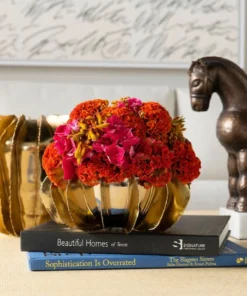 Bungalow 5 New Arrivals Doral Vase Brass 21 Bungalow 5 New Arrivals Doral Vase Brass