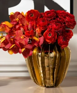 Bungalow 5 New Arrivals Doral Vase Brass