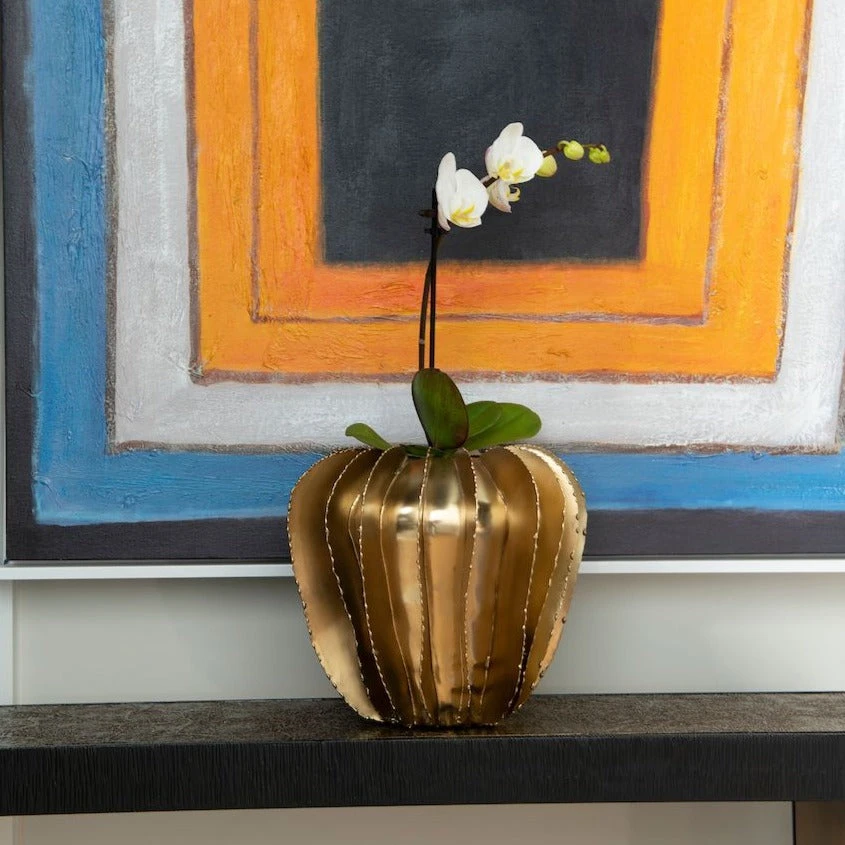 Bungalow 5 New Arrivals Doral Vase Brass 5 Bungalow 5 New Arrivals Doral Vase Brass